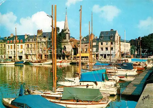 AK / Ansichtskarte Honfleur Bassin Quai Saint Etienne Honfleur