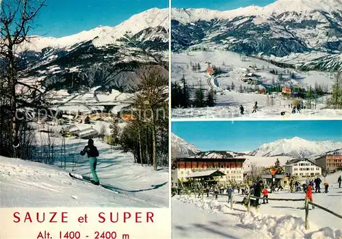 AK / Ansichtskarte Sauze du Lac_Le Stations e ski Sauze du Lac_Le