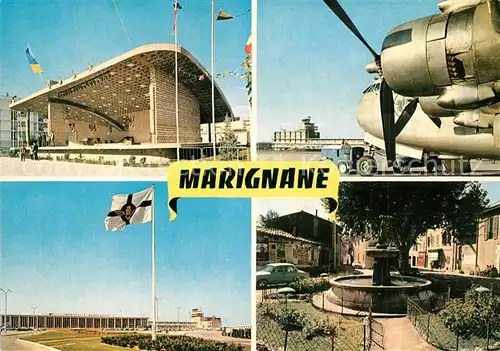 AK / Ansichtskarte Marignane Aeroport rue du Grand Puits Marignane