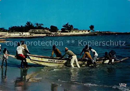 AK / Ansichtskarte Senegal Retour de peche Senegal