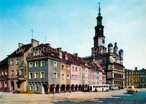 AK / Ansichtskarte Poznan_Posen Fragment Starego Rynku Poznan Posen