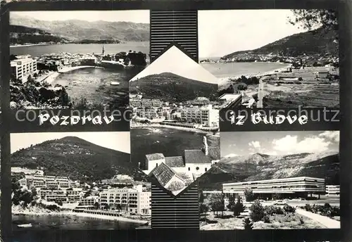 AK / Ansichtskarte Budva Fliegeraufnahme Budva