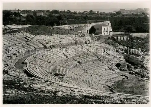 AK / Ansichtskarte Siracusa Teatro Greco Siracusa