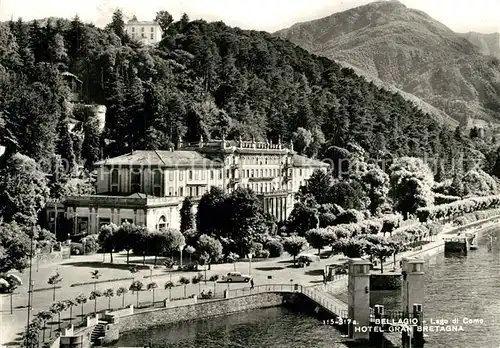 AK / Ansichtskarte Bellagio_Lago_di_Como Hotel Gran Bretagna Bellagio_Lago_di_Como