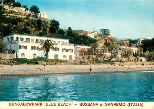 AK / Ansichtskarte Bussana Sanremo Bungalowpark Blue Beach Bussana