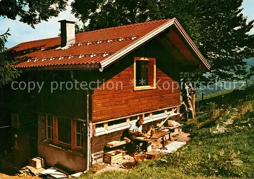 AK / Ansichtskarte Alberschwende Wurzelh?tte am Tannenberg Alberschwende