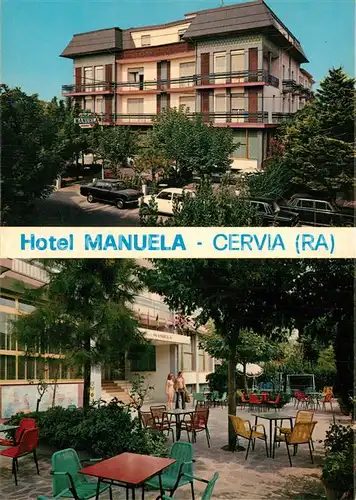 AK / Ansichtskarte Cervia Hotel Manuela Gartenterrasse Cervia