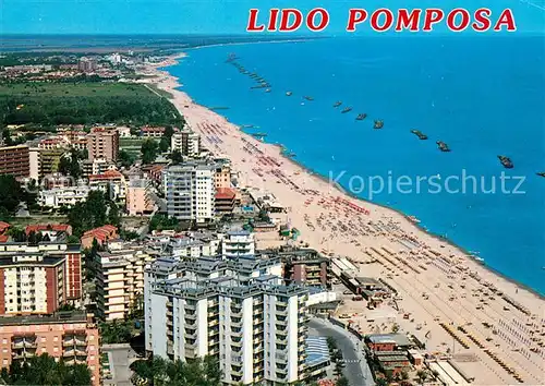 AK / Ansichtskarte Pomposa Panorama e spiaggia Pomposa