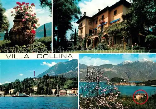 AK / Ansichtskarte Cadenabbia_Lago_di_Como Villa Collina ove soggiornava Adenauer Cadenabbia_Lago_di_Como