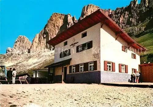 AK / Ansichtskarte Karerpass_Suedtirol Albergo Gasthaus Paolina Karerpass Suedtirol