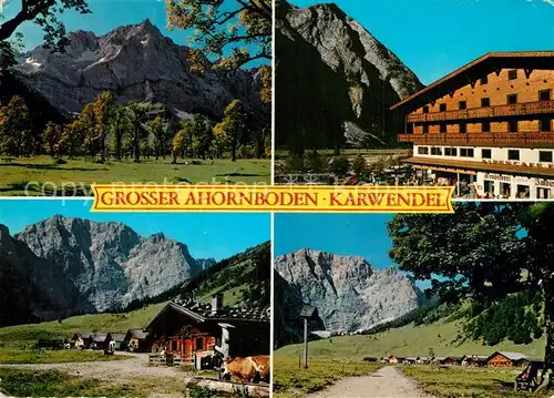AK / Ansichtskarte Hinterriss_Tirol Alpencafe Eng Grosser Ahornboden Hinterriss Tirol