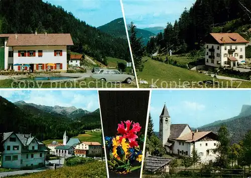 AK / Ansichtskarte Bad_Gfrill Gasthof Am Gampenpass Nonsberg UL Frau im Walde 