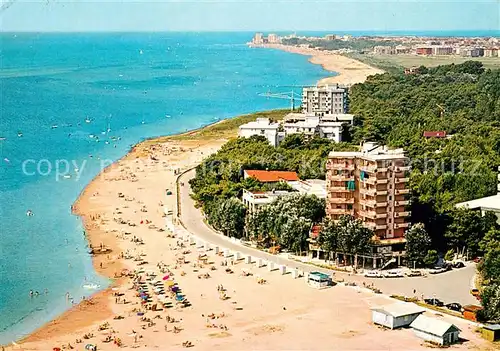 AK / Ansichtskarte Grado_Pineta Fliegeraufnahme mit Strand Grado Pineta