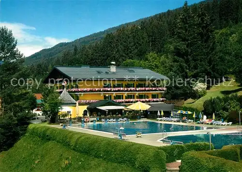 AK / Ansichtskarte Radstadt Gruendlers Wellness und Sporthotel Pool Radstadt