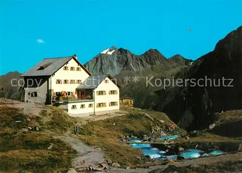AK / Ansichtskarte Neustift_Stubaital_Tirol Neue Regensburger Huette Neustift_Stubaital_Tirol