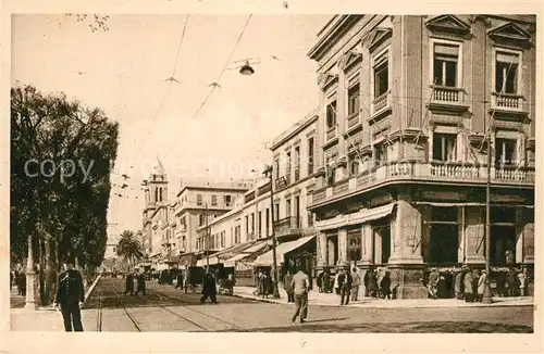AK / Ansichtskarte Tunis Avenue Jules Ferry Tunis