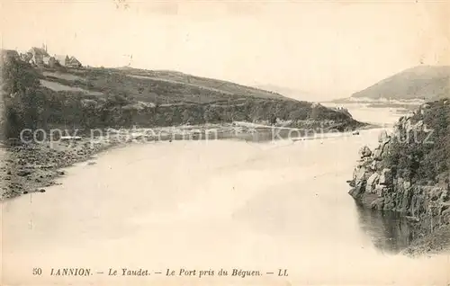 AK / Ansichtskarte Lannion Le Yaudet Port Beguen Lannion