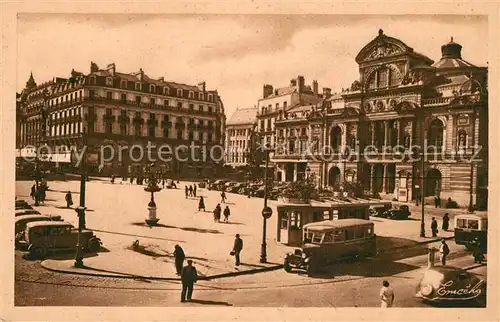 AK / Ansichtskarte Angers La Place du Ralliement Theatre Angers