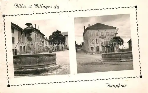 AK / Ansichtskarte Saint Marcel Bel Accueil Fontaine Hotel Jouvet Saint Marcel Bel Accueil