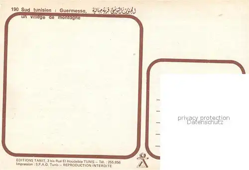 AK / Ansichtskarte Guermessa Panorama Village de montagne 