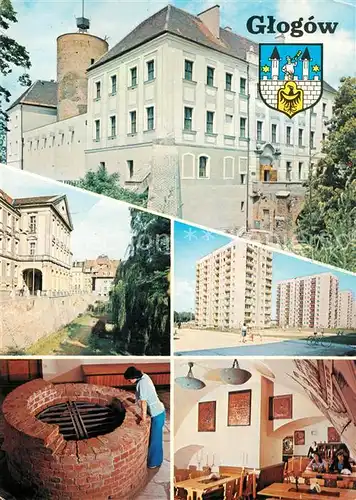AK / Ansichtskarte Glogau Zamek Piastowski Glogau