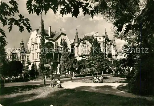 AK / Ansichtskarte Karlovy_Vary Lazenske domy Sylva a Thomayer Heilanstalt Karlovy Vary