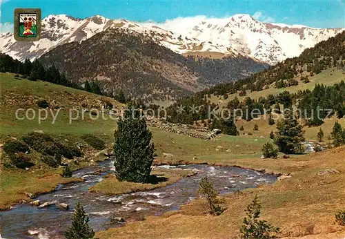 AK / Ansichtskarte Lleida Pirineu Catala Vall d Aran paisaje tipico Landschaftspanorama Pyrenaeen Lleida