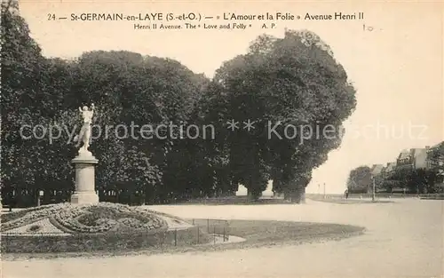 AK / Ansichtskarte Saint Germain en Laye Amour Folie Avenue Henri II  Saint Germain en Laye