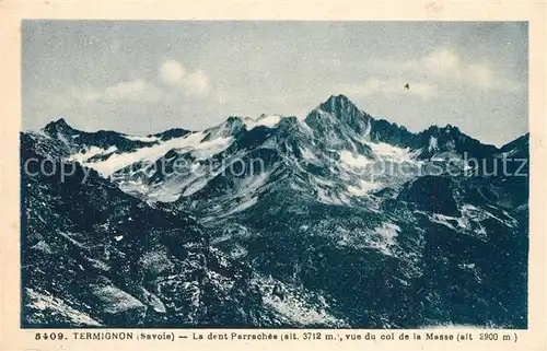 AK / Ansichtskarte Termignon Parrachee vue du col de la Masse Termignon