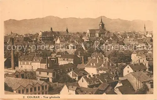 AK / Ansichtskarte Colmar_Haut_Rhin_Elsass Panorama Colmar_Haut_Rhin_Elsass