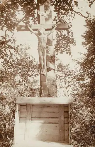 AK / Ansichtskarte Hattonchatel Wegkreuz Hattonchatel