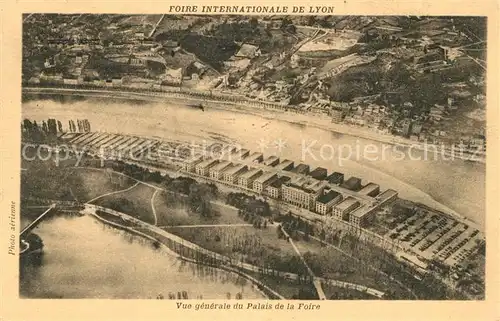 AK / Ansichtskarte Lyon_France Panorama Palais de la Foire Lyon France