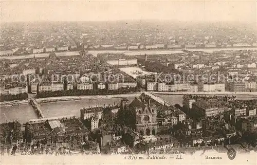 AK / Ansichtskarte Lyon_France Panorama Lyon France