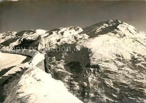 AK / Ansichtskarte Valloire_Savoie La route du col du Telegraphe Valloire Savoie
