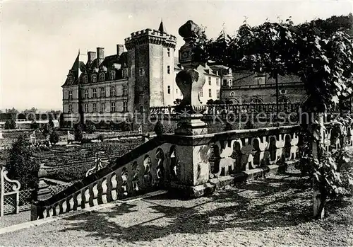 AK / Ansichtskarte Villandry Vue sur le Chateau les Jardins Villandry