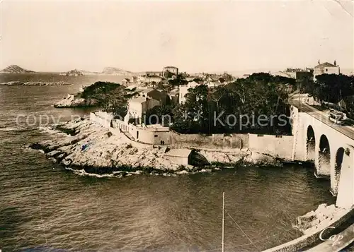 AK / Ansichtskarte Marseille_Bouches du Rhone Corniche Pont  Marseille