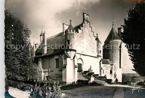 AK / Ansichtskarte Loches_Indre_et_Loire Chateau Logis du Roi Loches_Indre_et_Loire