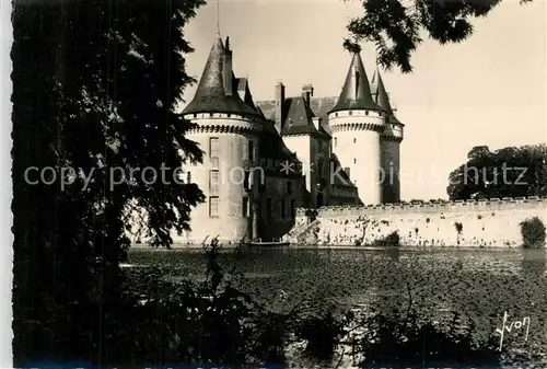 AK / Ansichtskarte Sully sur Loire Chateau feodal Sully sur Loire