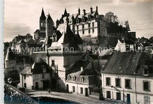AK / Ansichtskarte Loches_Indre_et_Loire Porte des Cordeliers Chateau royal Loches_Indre_et_Loire