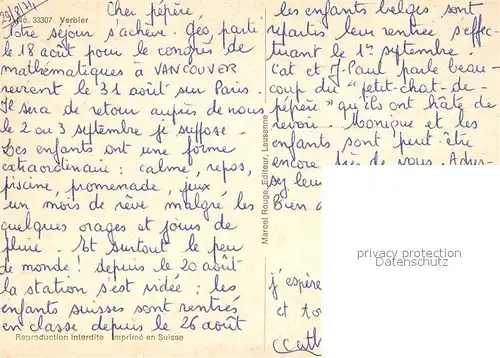 AK / Ansichtskarte Verbier Panorama Verbier