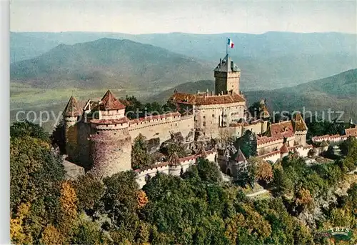 AK / Ansichtskarte Haut Koenigsbourg_Hohkoenigsburg Chateau Haut Koenigsbourg