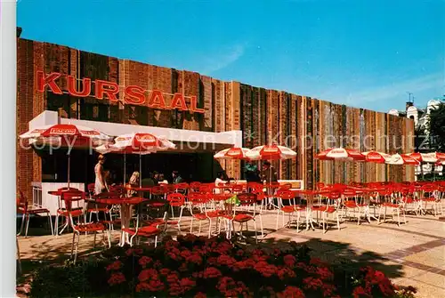 AK / Ansichtskarte Berck Plage Kursaal Terrasse Berck Plage