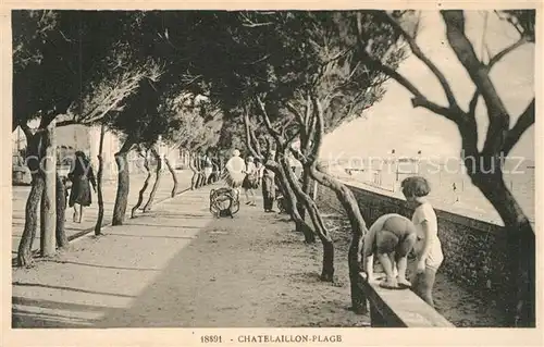 AK / Ansichtskarte Chatelaillon Plage Promenade Chatelaillon Plage