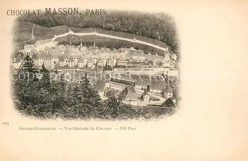 AK / Ansichtskarte Saint Pierre de Chartreuse Grande Chartreuse vue generale du Couvent Saint Pierre de Chartreuse