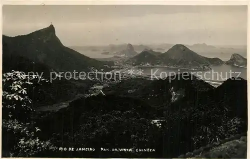 AK / Ansichtskarte Rio_de_Janeiro Panorama da vista Chineza Rio_de_Janeiro