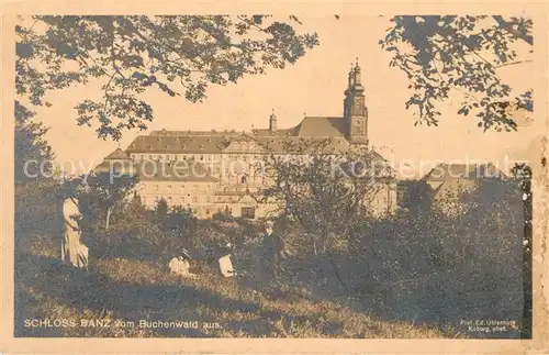 Schloss_Banz vom Buchenwald aus gesehen Schloss Banz