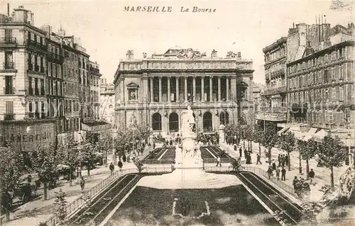 Marseille_Bouches du Rhone La Bourse Monument Marseille