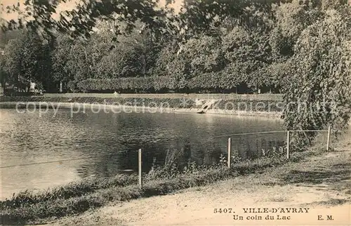 Ville d_Avray_Hauts_de_Seine Un coin du Lac Ville d_Avray