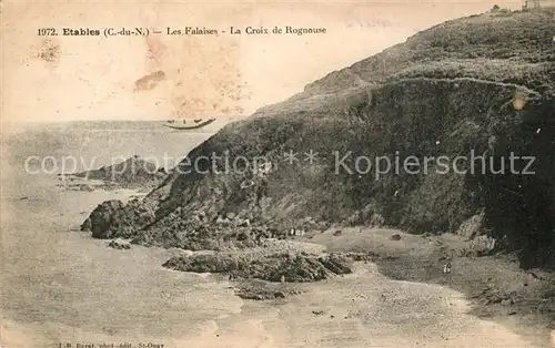 Etables sur Mer_Cotes d_Armor Les falaises Croix de Rognouse Etables sur Mer_Cotes d