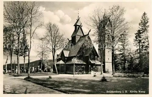 Brueckenberg Kirche Wang im Riesengebirge Brueckenberg